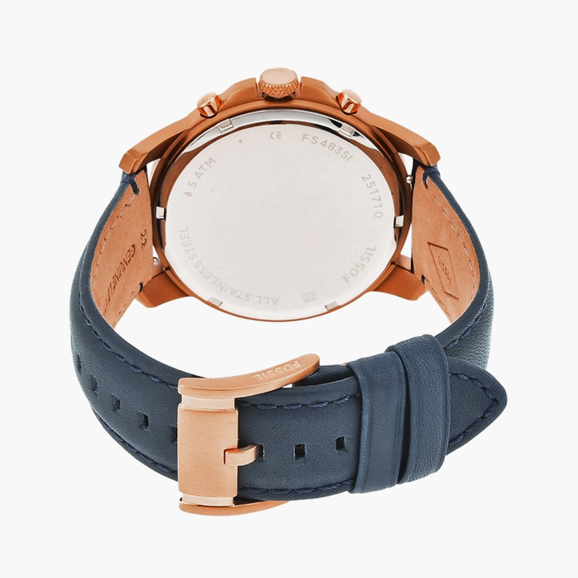 Mens Chronograph Leather Watch - FS4835I
