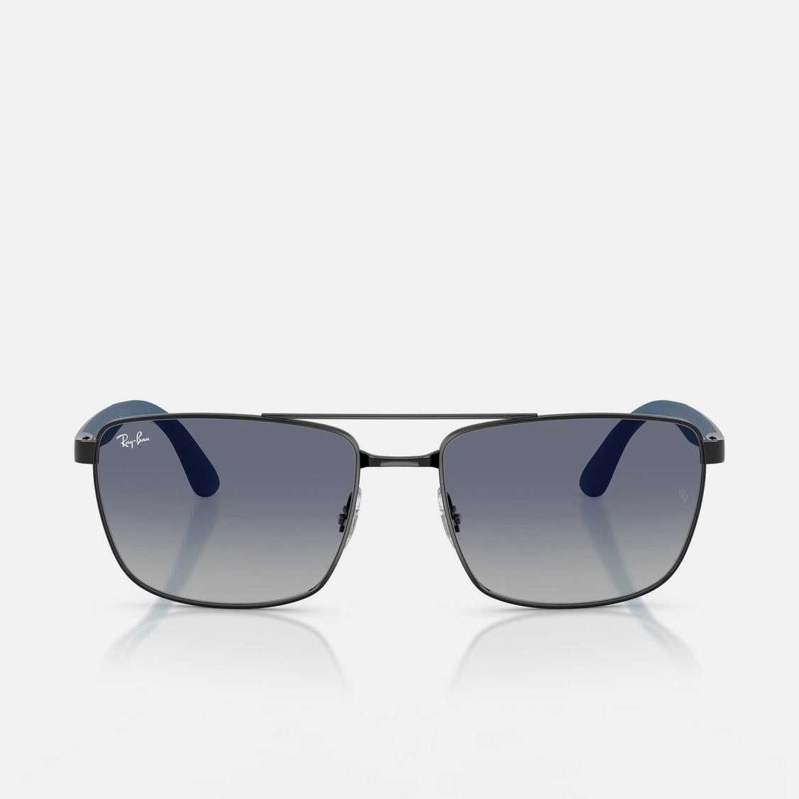 RAY-BAN UV Protected Rectangle Sunglasses - 0RB3760I-002-4L-59