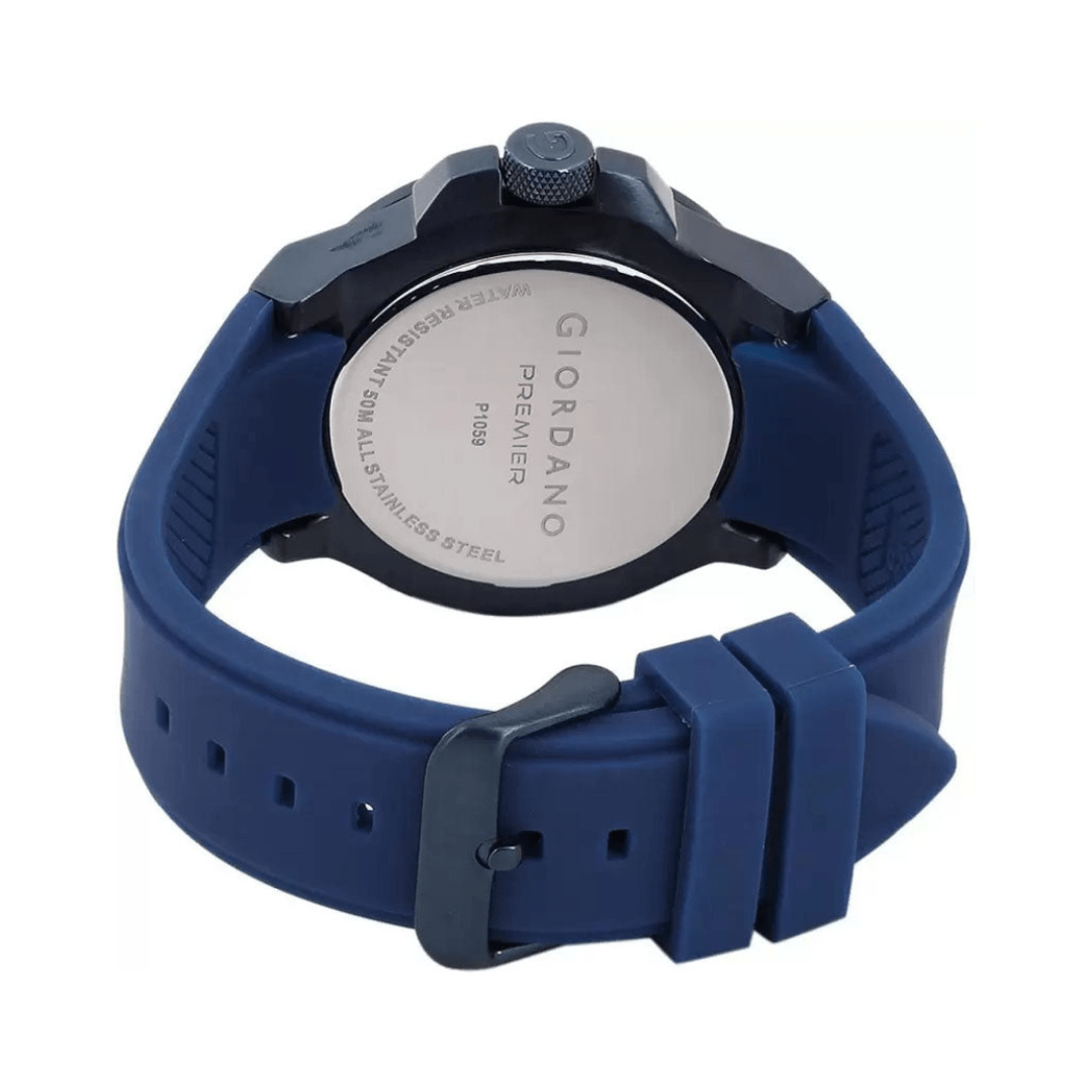 Men Navy Multifunction Analogue Watch P1059-0C