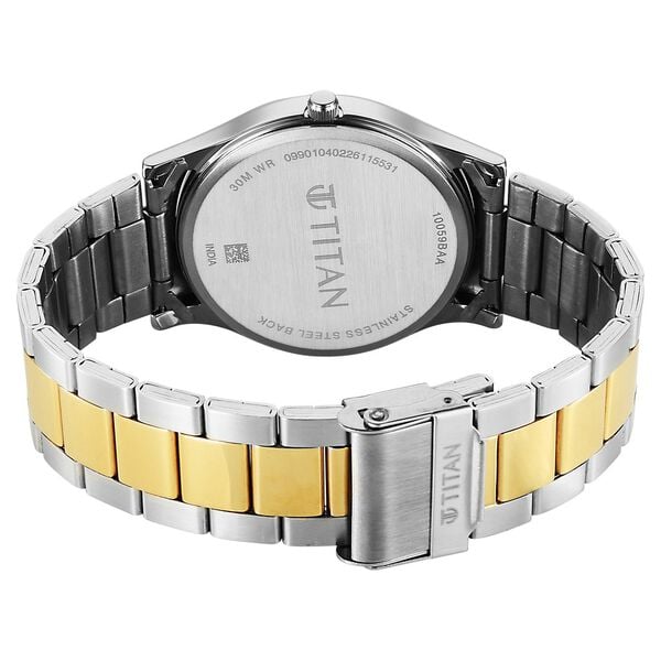 Titan Karishma Regal Classic Day-Date Men's Dress Watch