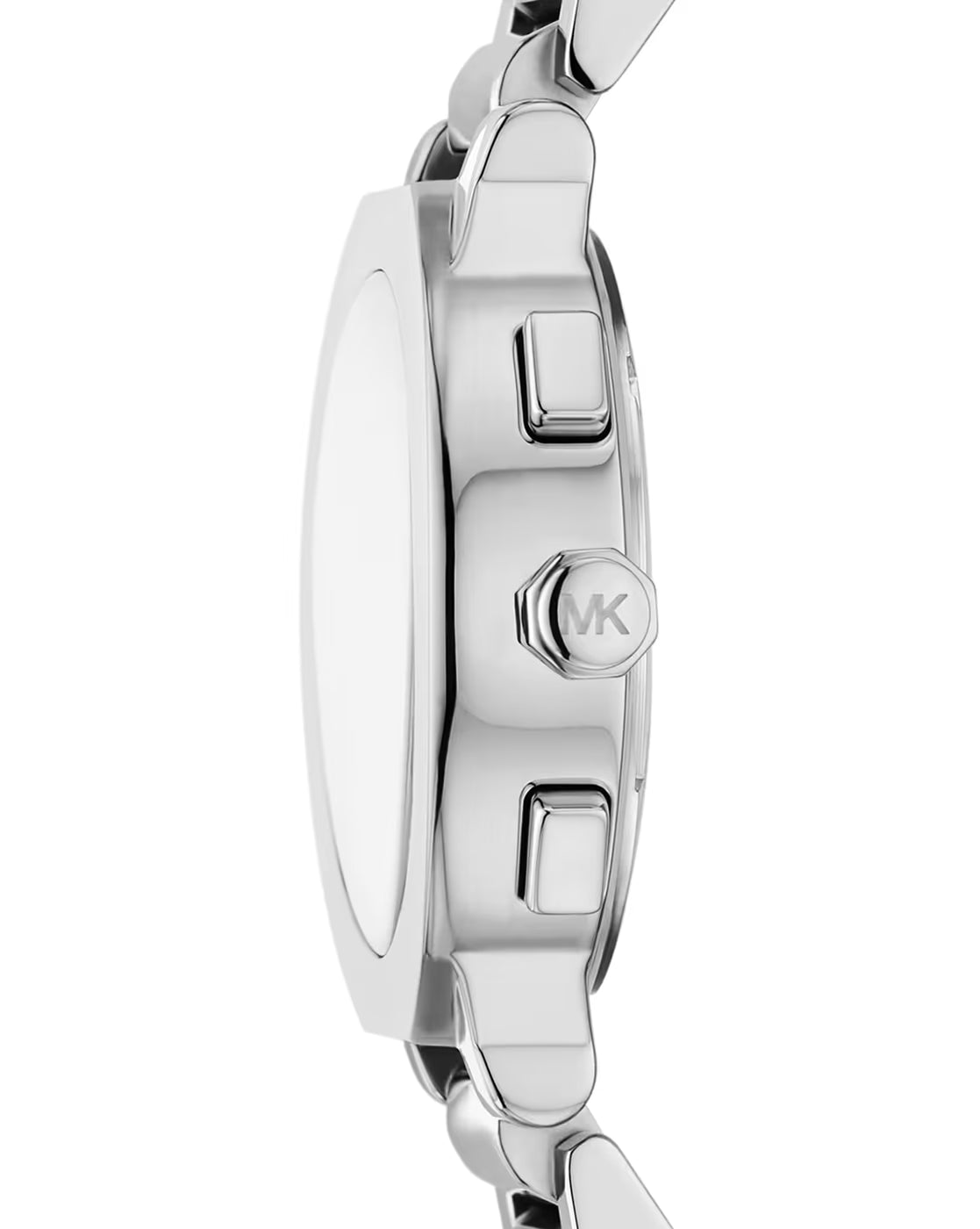 Gramercy Women Quartz Silver Dial Chronograph Stainless Steel Watch MK7522