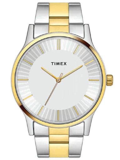 Timex Sleek Silver Dial Watch Tw0Tg8302