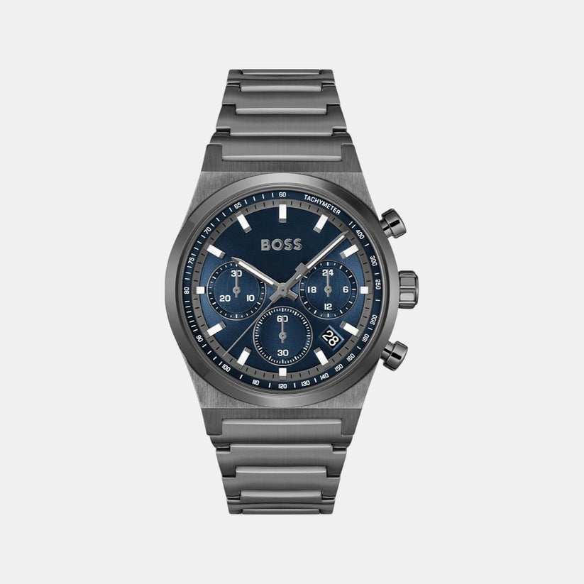 Candor Chrono Men Quartz Blue Dial Chronograph Stainless Steel Watch 1514223