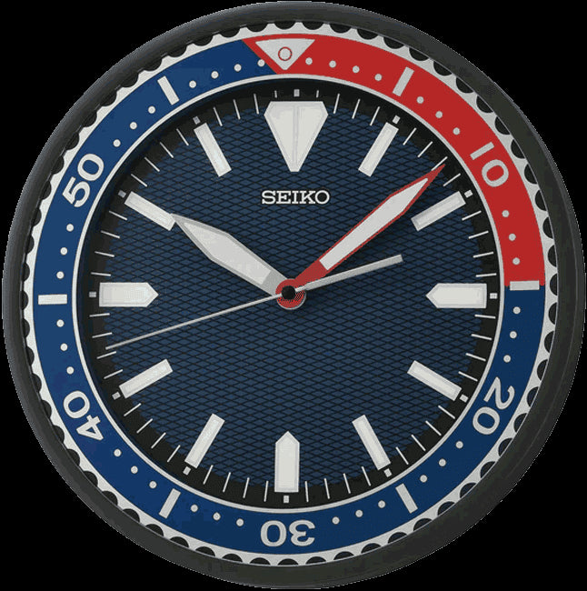 Seiko Contemporary Clock D200With Lumibrite Markers QXA791JN
