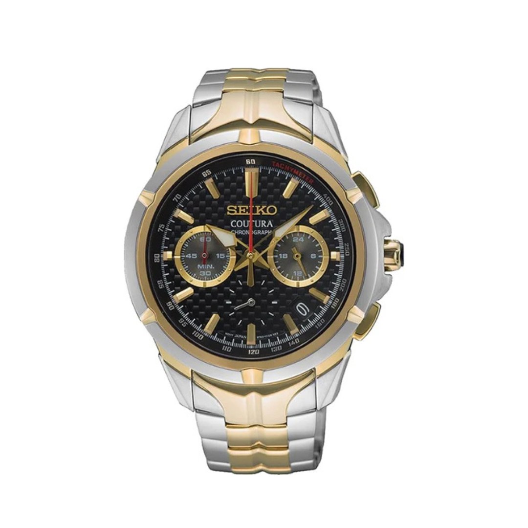 Seiko Stainless Steel Analogue Multi-Color Dial Men Watch-Ssb434P9, Bandcolor-Multi-Color