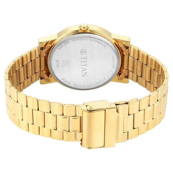 Titan Karishma Zing Quartz Analog Green Dial Stainless Steel Strap Watch