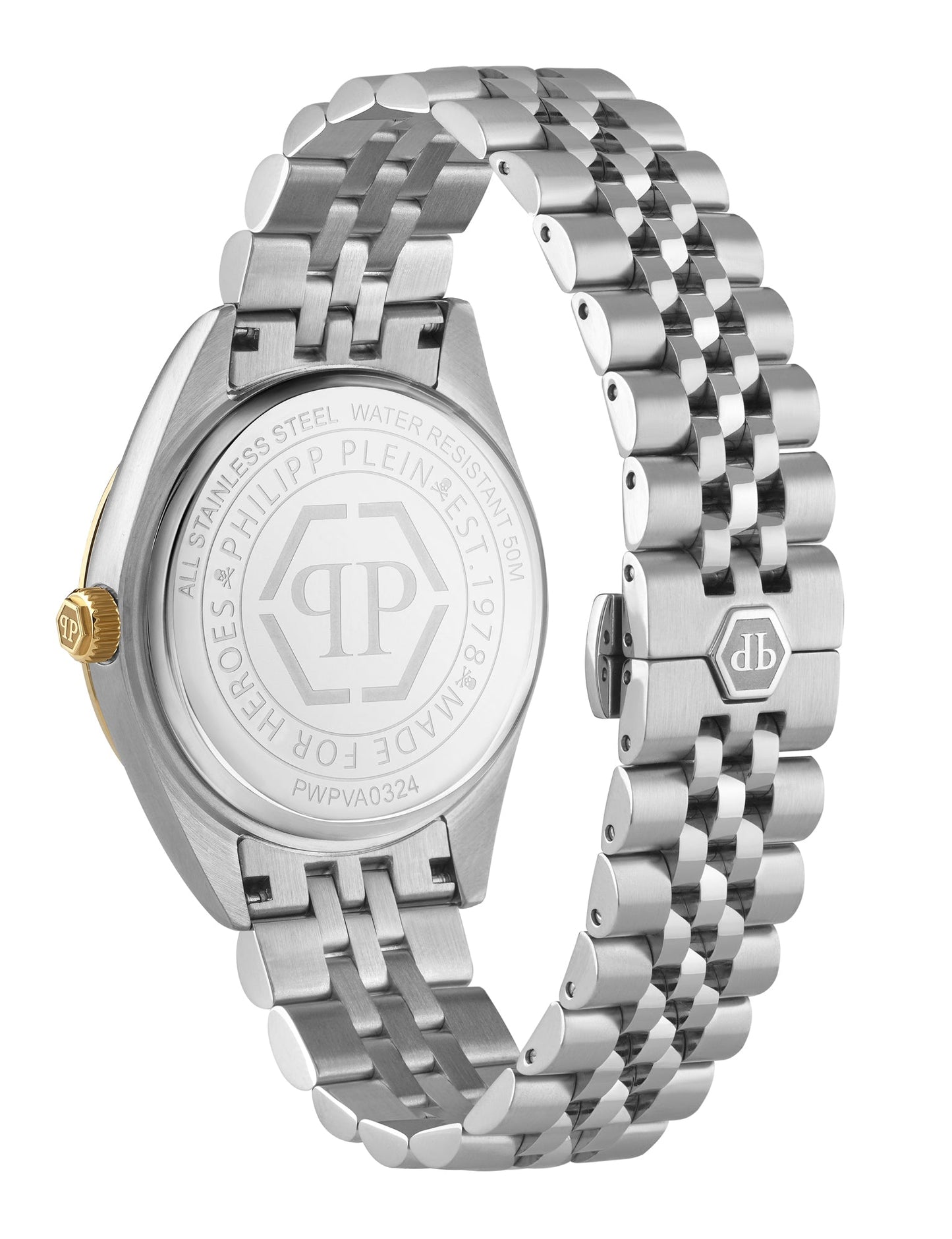 Philipp Plein PVA-Superlative DD Multicolor Round Dial Quartz Analog Men Watch