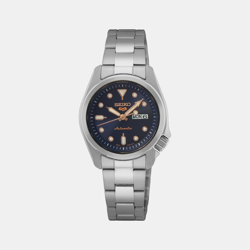 5 Sports Women Automatic Blue Dial Analog Stainless Steel Watch SRE003K1