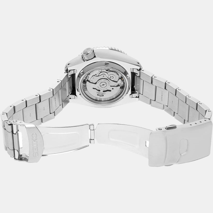 5 Sports Men Automatic Black Dial Analog Stainless Steel Watch SRPD55K1