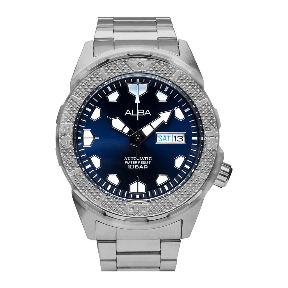 ALBA Mechanical Blue Dial Automatic Men's Watch - AL4559X1