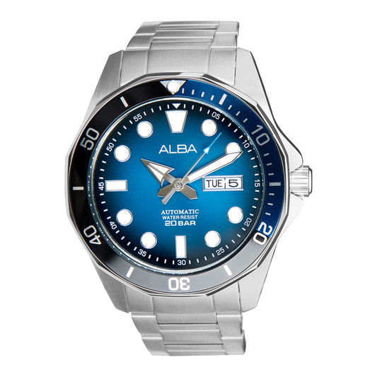 AL4543X1 Blue-Black Gradation Dial Automatic Watch