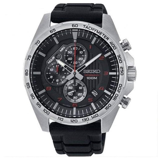 Seiko Analog Black Dial Men's Watch - SSB325P1