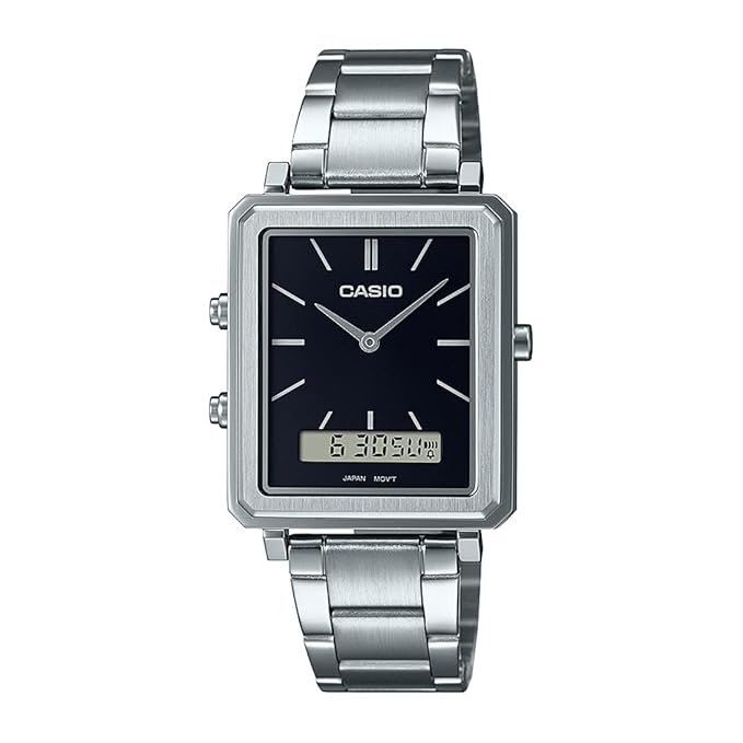 Casio Enticer Men Analog-Digital Black Dial Men MTP-B205D-1EDF (A2083)
