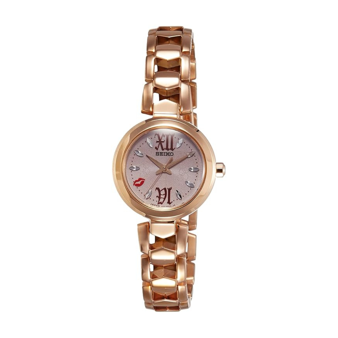 Seiko Vivace Analog Gold Dial Women's Watch-SUP886J1
