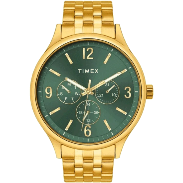 TIMEX Green Round Dial Analog Men's Watch - TWEG18440