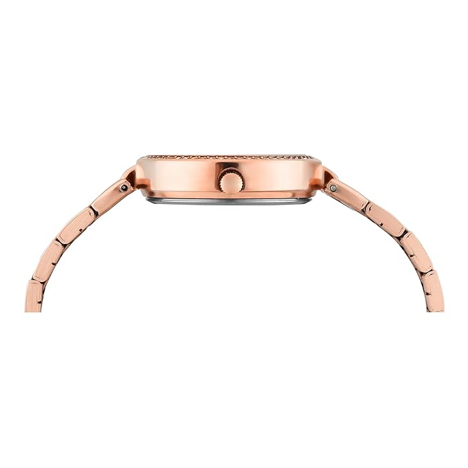 TIMEX Analog Watch for Woman with Round Dial & Water Resistant Women's Wrist Watches