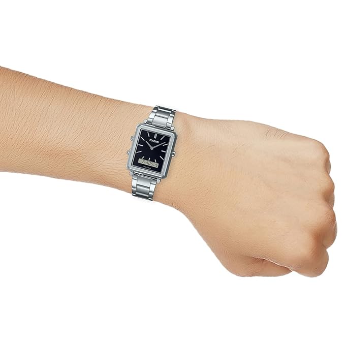 Casio Enticer Men Analog-Digital Black Dial Men MTP-B205D-1EDF (A2083)