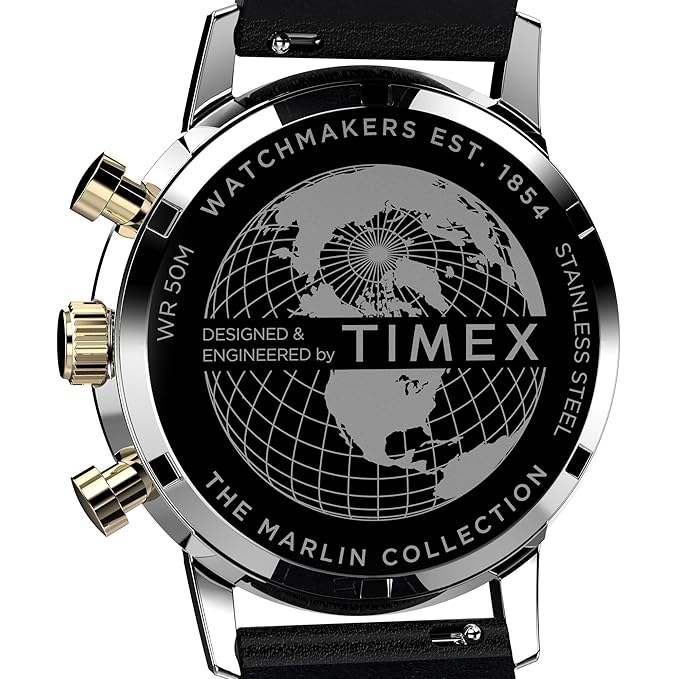 TIMEX Marlin Black Round Dial Analog Men Watch - TWEG26715