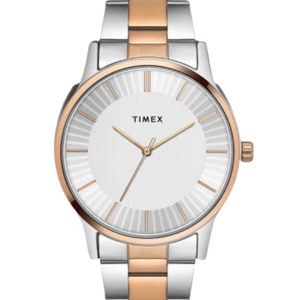 Timex 3 Hands Analog Silver Dial Men Watch - TW0TG8308
