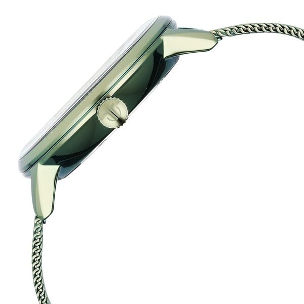 Titan Modern Classics Green Dial Quartz Multifunction Stainless Steel Strap Watch for Men