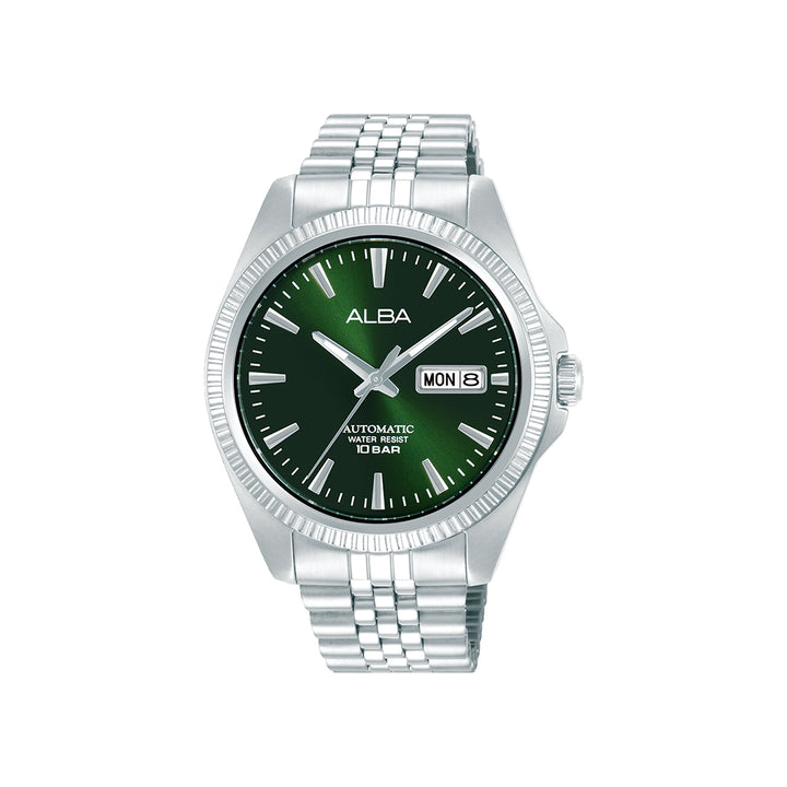 AL4785X1 Green Sunray Dial Automatic Watch