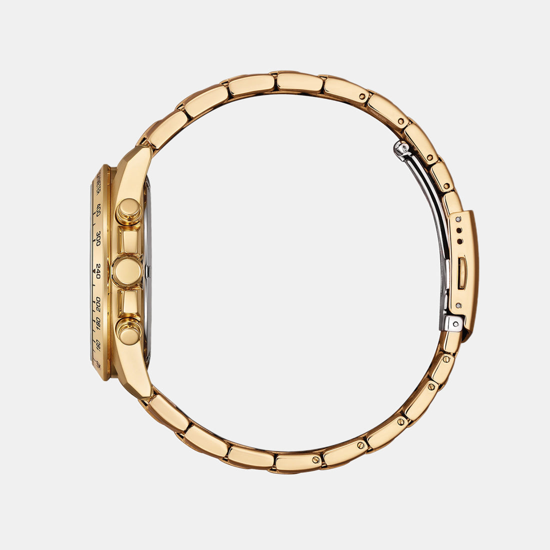 Men Quartz Black Dial Analog Stainless Steel Watch AN8233-51E