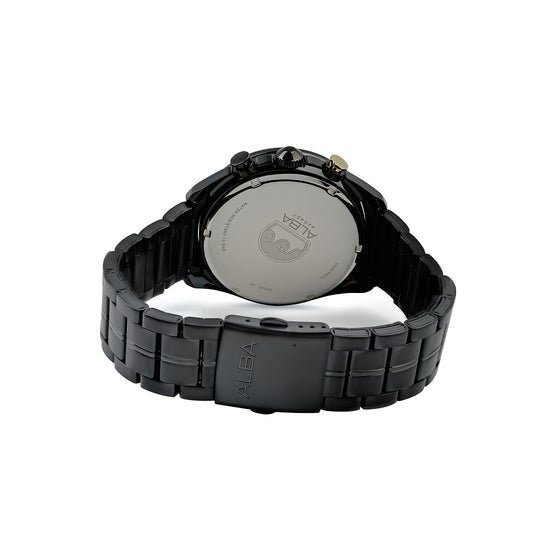 A4B013X1 Black Dial Chronograph Watch