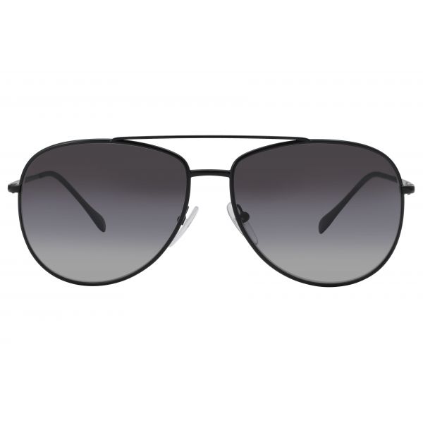 Prada Linea Rossa Sunglasses SPS55U 1BO-5W1 Matte Black/Grey Grad Polarized