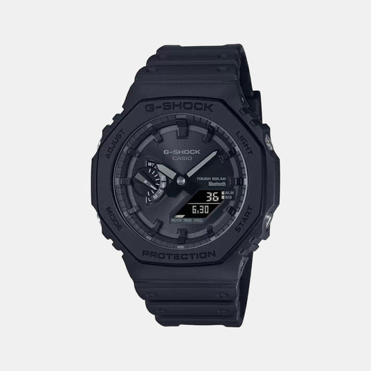 G-Shock Men Quartz Black Dial Analog-Digital Resin Watch G1242