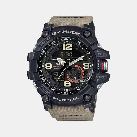 G-Shock Men Quartz Black Dial Analog-Digital Resin Watch G661