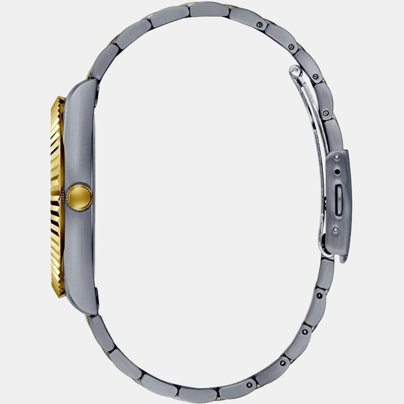 Connoisseur Round Men Quartz Green Dial Analog Stainless Steel Watch GW0265G8