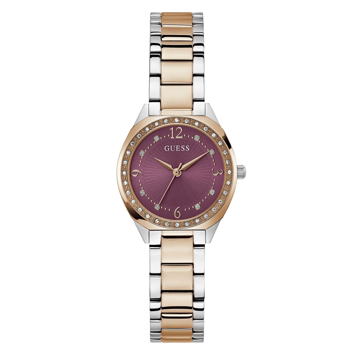 Guess Charlotte Purple Round Dial Quartz Analog Women Watch