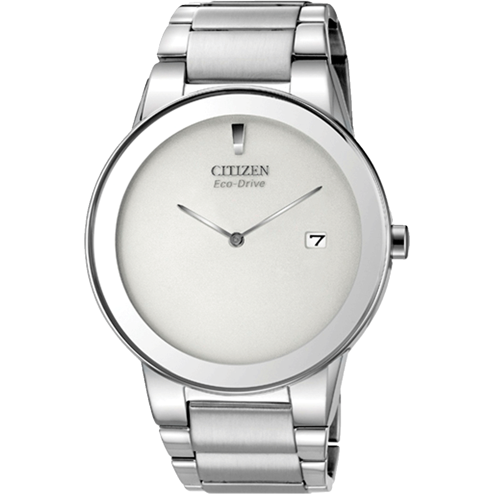 Citizen Eco-Drive Gents Watch White Dial - AU1060-51A