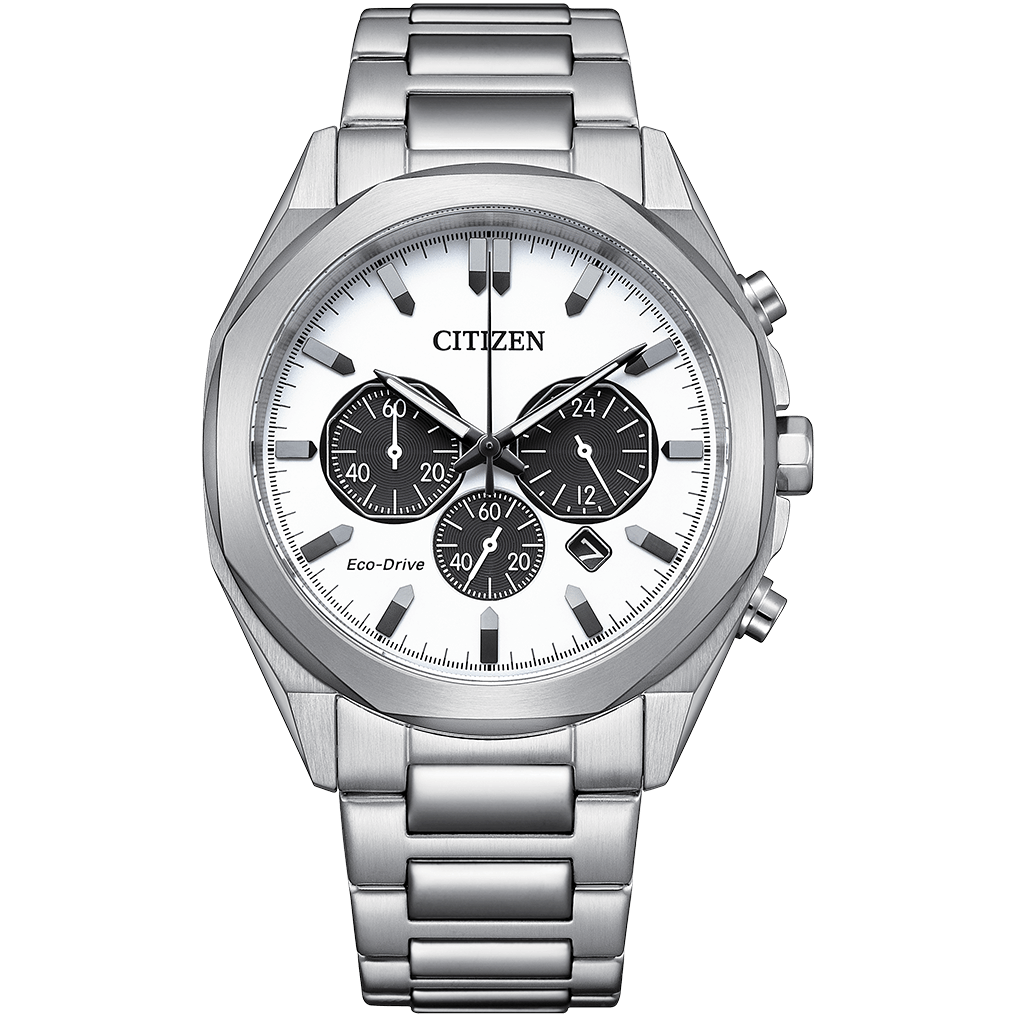 Citizen Eco-Drive Gents Watch White Dial - CA4590-81A