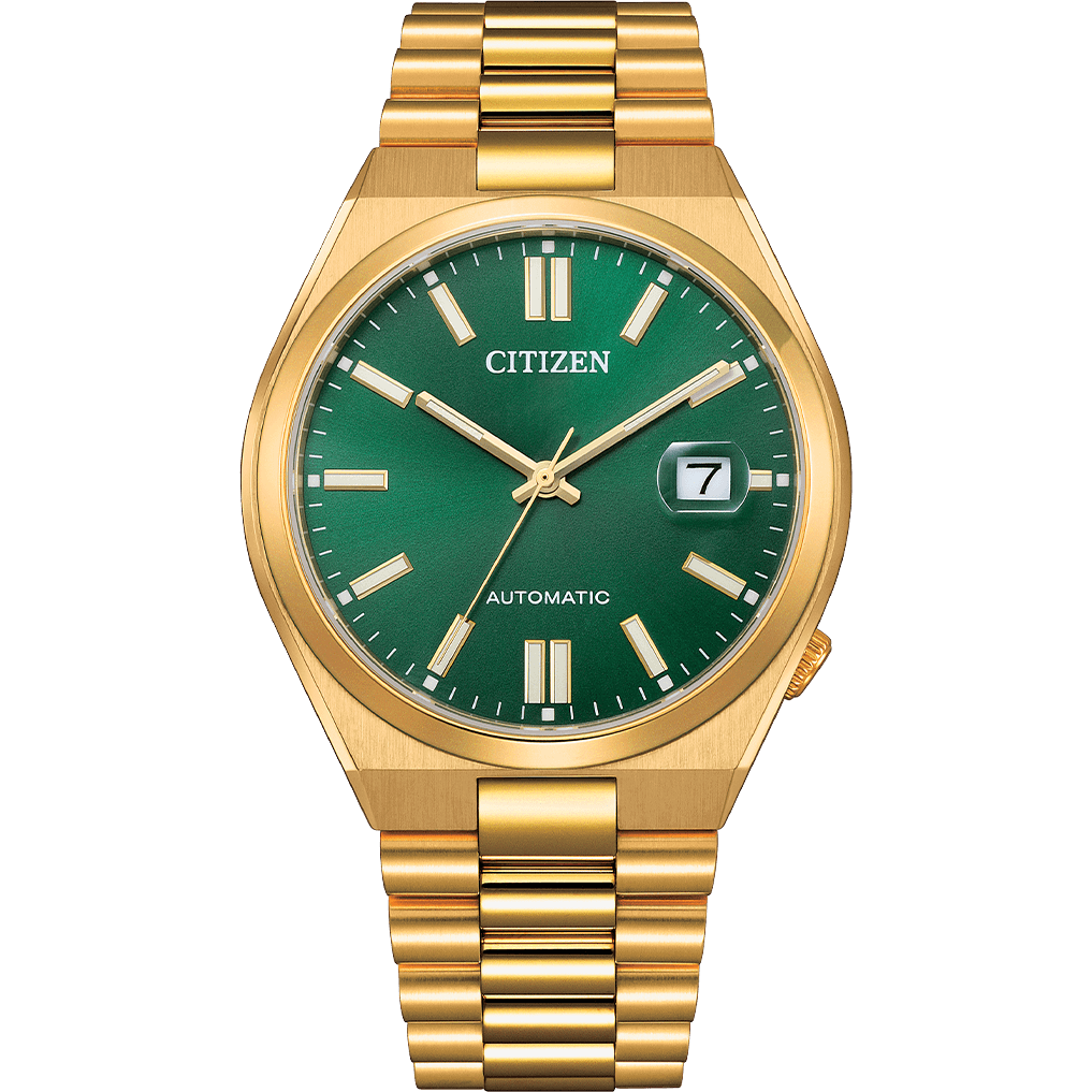 Citizen Automatic Gents Watch Green Dial - NJ0152-51X