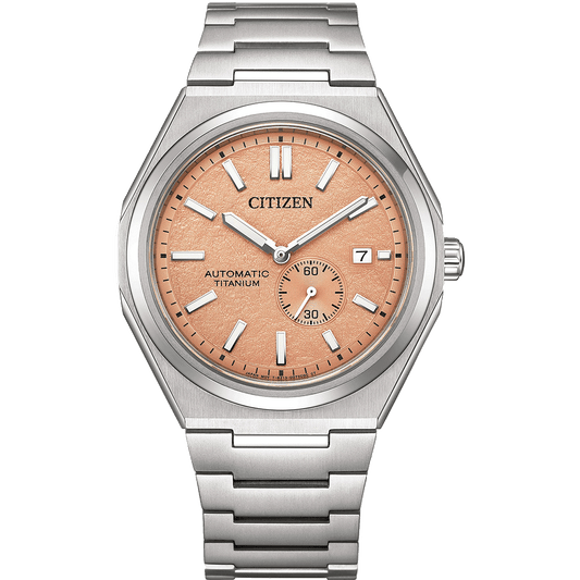 NJ0180-80Z Citizen | Pink Dial Zenshin Mechanical Watch (Men)
