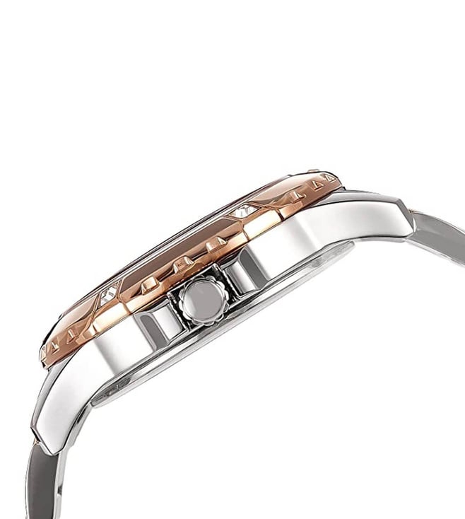 Analog Rose Gold Dial Women's Watch W0443L4