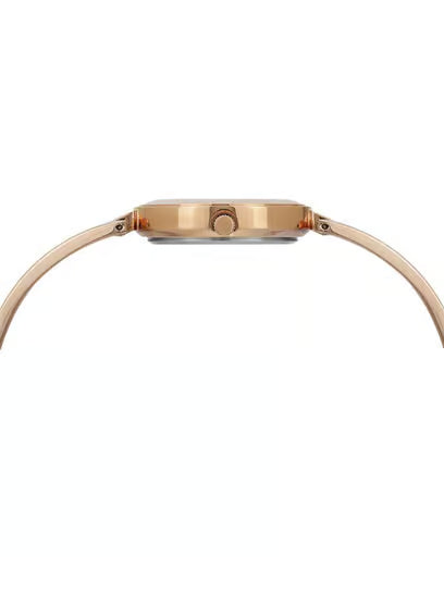 Timex Women Rose Gold Round Analog Watch - TWTL10312