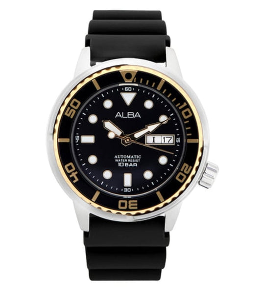 Mechanical Black Men 43mm Watch Automatic AL4250X1