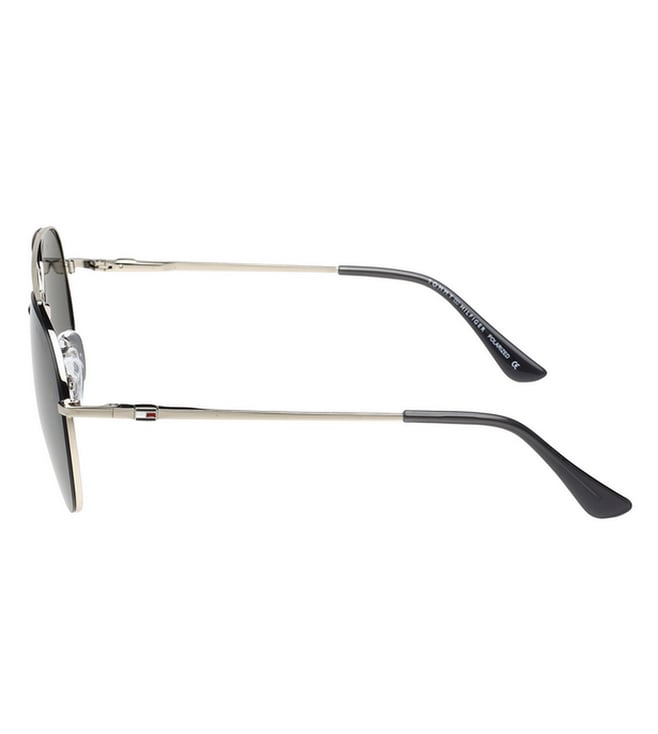 Grey UV Protected Aviator Sunglasses for Men TH 1577PL N C3