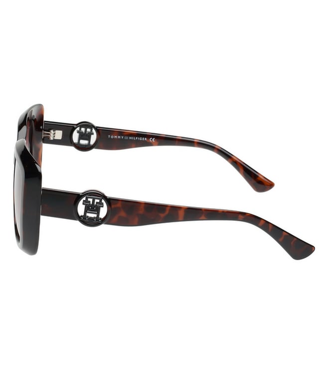 Brown UV Protected Square Sunglasses for Women TH 1593 C2 52