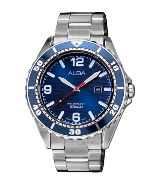 Active Blue Men 44mm Watch Quartz AG8N47X1