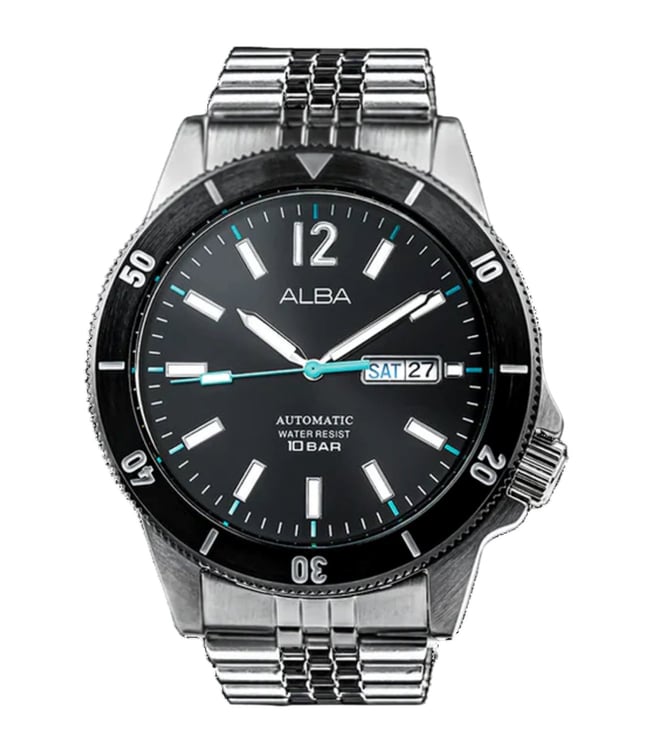 Automatic Black Men 44mm Watch Automatic AL4645X1