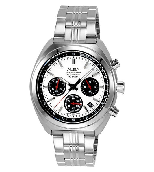 Active White Men 40.95mm Watch Quartz AT3K11X1