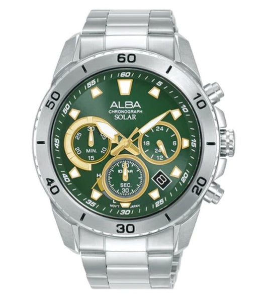 Solar Quartz Chronograph Men 43.8 mm AZ5011X1