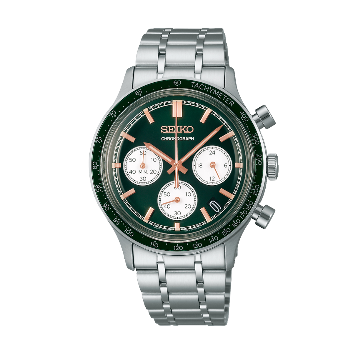 Men’s Quartz Chronograph Green Dial - SSB481P1