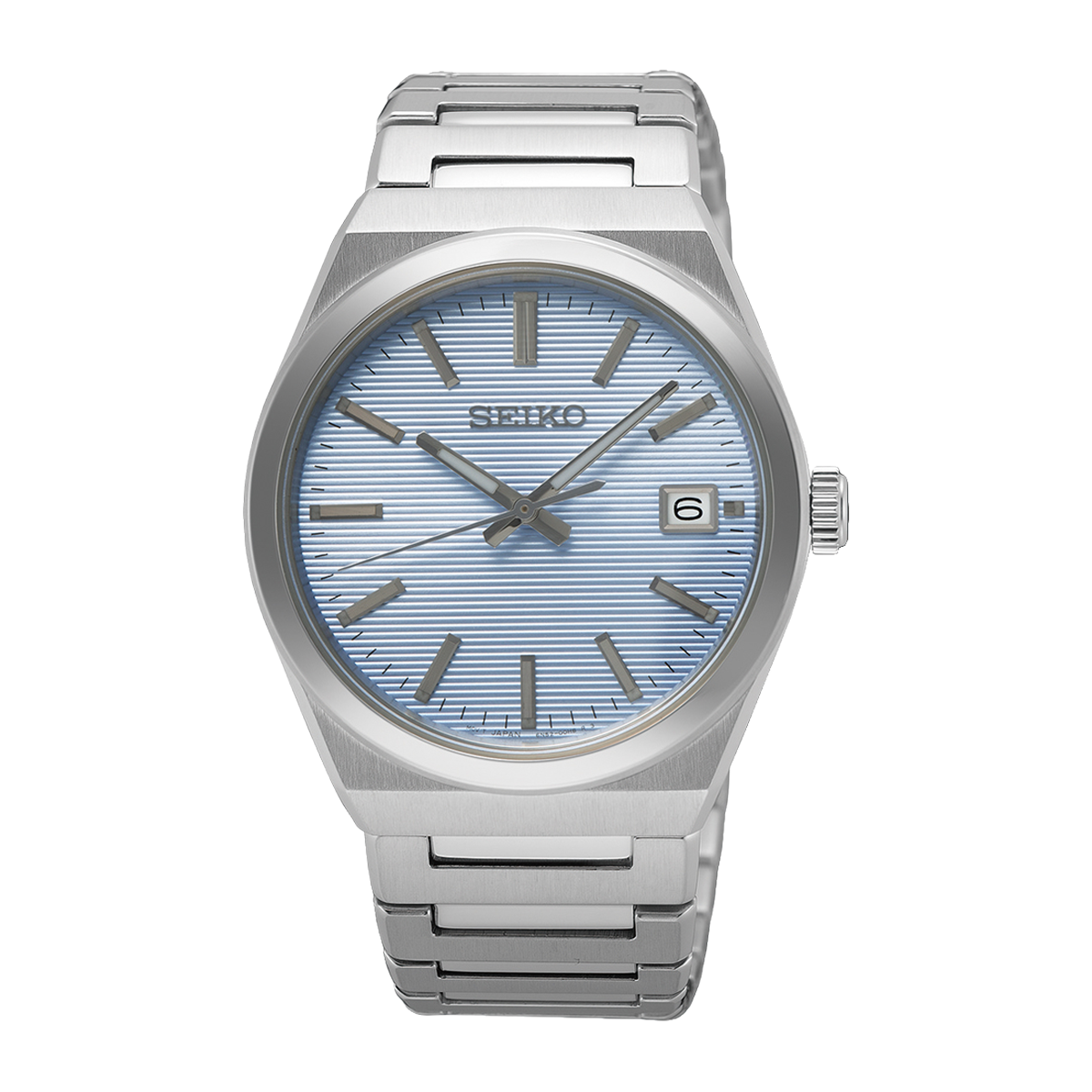Men’s Quartz Watch with Textured Blue Dial - SUR599P1