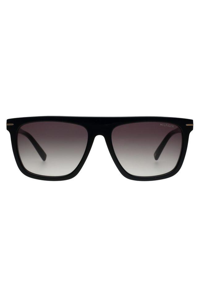 Men Full Rim Non-Polarized Aviator Sunglasses - TH 2657 C1 BKGDGR 57 S with case