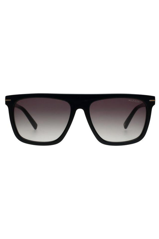 Men Full Rim Non-Polarized Aviator Sunglasses - TH 2657 C1 BKGDGR 57 S with case