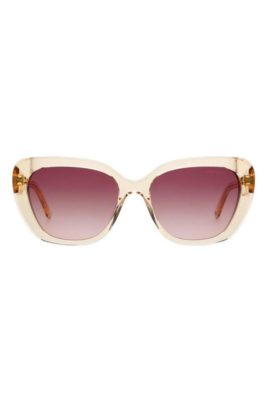 Women Full Rim Non-Polarized Oval Sunglasses - TH 2661 C4 NUDGDBR 53 S with case